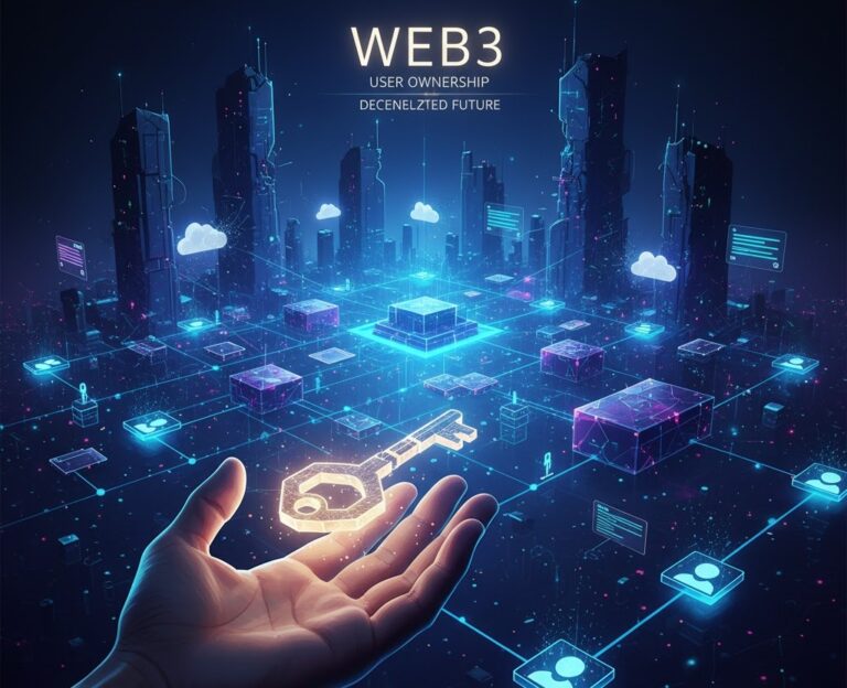 一張描繪 Web3 世界的視覺圖